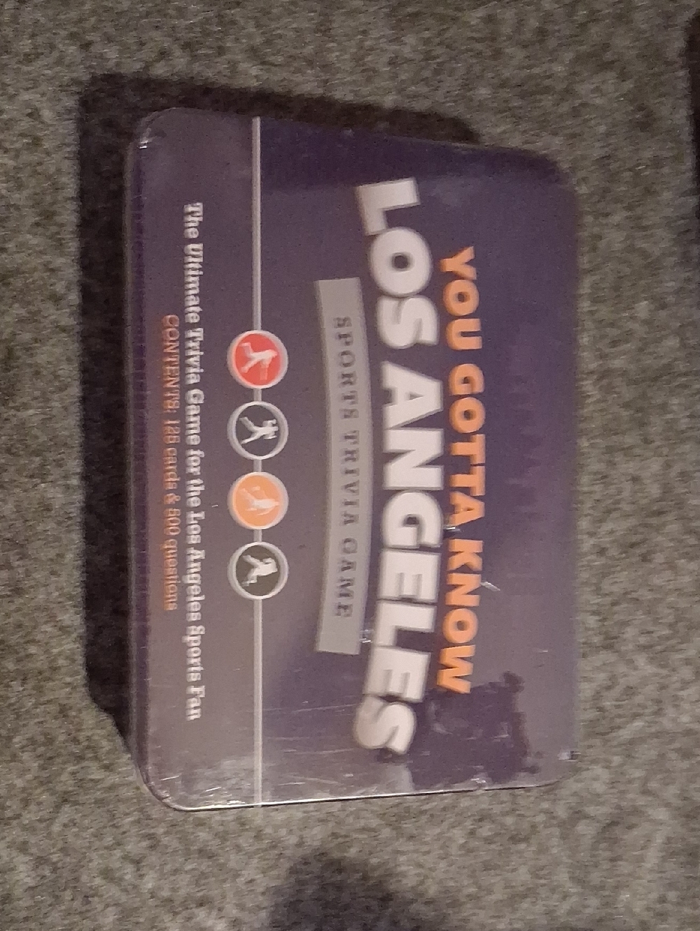 You Gotta Know Los Angeles Sports Trivia Card Game - Purple